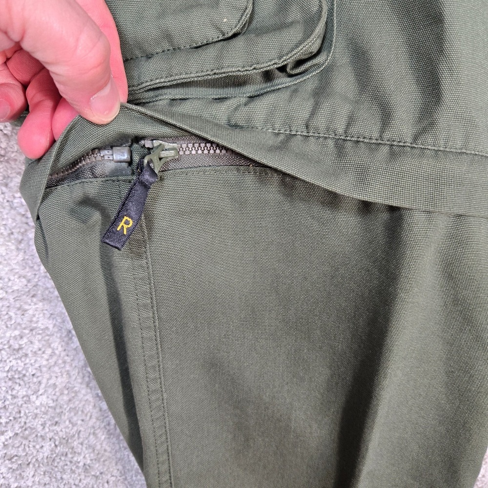 Boy Scouts Of America Pants Mens 32x28.5 Husky Green Convertible Uniform Cargo - Picture 4 of 8
